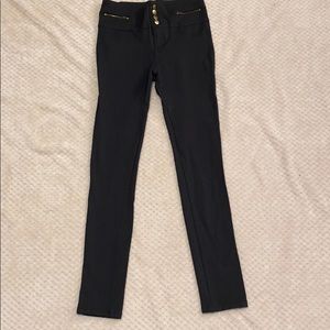 Charcoal Gray High Waisted Stretchy Dress Pants